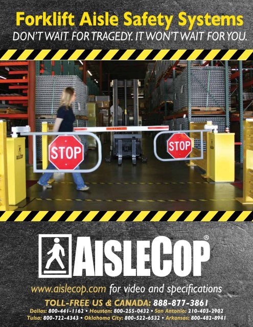 Forklift Aisle Safety Systems - Cisco-Eagle, Inc.
