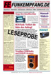 LESEPROBE - Radio-Scanner