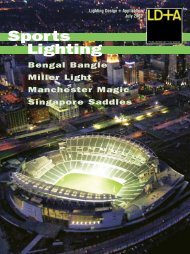 Lighting Sports - Illuminating Engineering Society