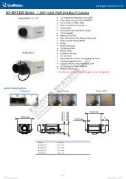 GV-BX1300 Series 1.3MP H.264 WDR D/N Box IP Camera