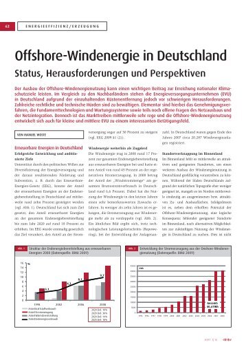 Offshore-Windenergie in Deutschland - con|energy ...