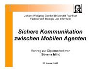 Vortrag - Professur Graphische Datenverarbeitung - Goethe ...