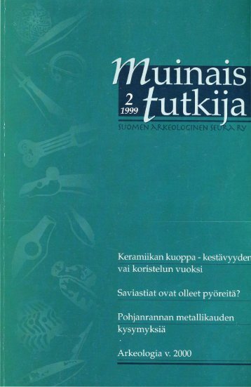 PDF - Suomen arkeologinen seura ry.