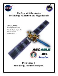 The Scarlet Solar Array - PDS Small Bodies Node