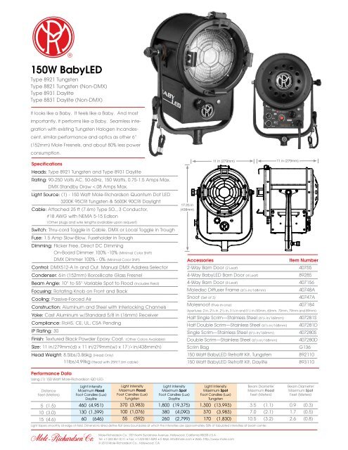 MoleLED Brochure - Mole-Richardson