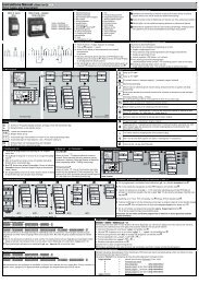 Instruktions Manual (Sida 1 av 2) S