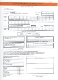 application for fixed deposit account - Hatton National Bank