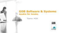 Glossar: MOM - GOB Software & Systeme