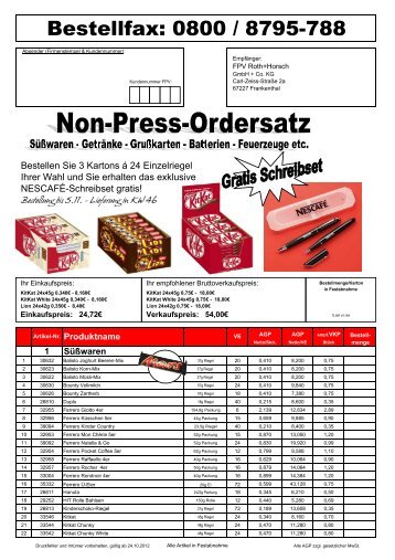 Ordersatz Mai 2012 (PDF) - Roth + Horsch