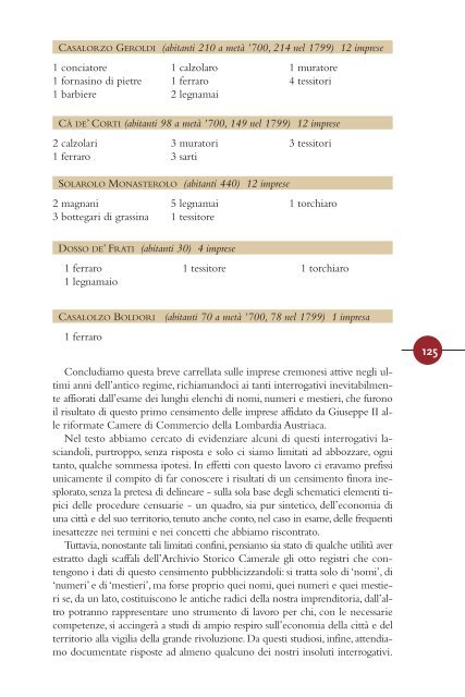 1787: la Camera di Commercio conta le sue imprese