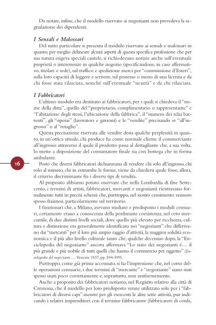 1787: la Camera di Commercio conta le sue imprese