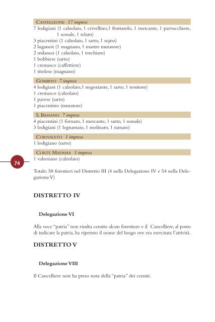 1787: la Camera di Commercio conta le sue imprese