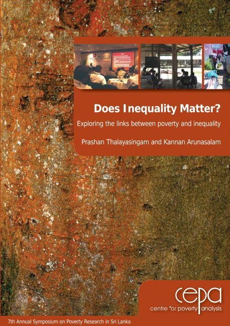 Does Inequality Matter? - CEPA