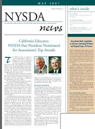 California Educator, NYSDA Past President Nominated for ...