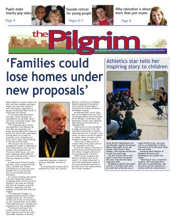 Issue 02 - The Pilgrim - February 2012 - The newspaper of the Archdiocese of Southwark