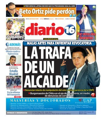 Beto Ortiz pide perdÃ³n - Diario 16