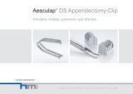 Appendektomie Clip von Aesculap - Handke Medizintechnik