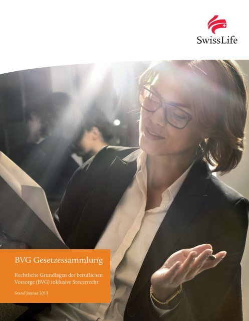 B V G Gesetzessammlung 13 Swiss Life