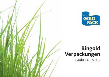 Bingold Verpackungen - GOLD PACK