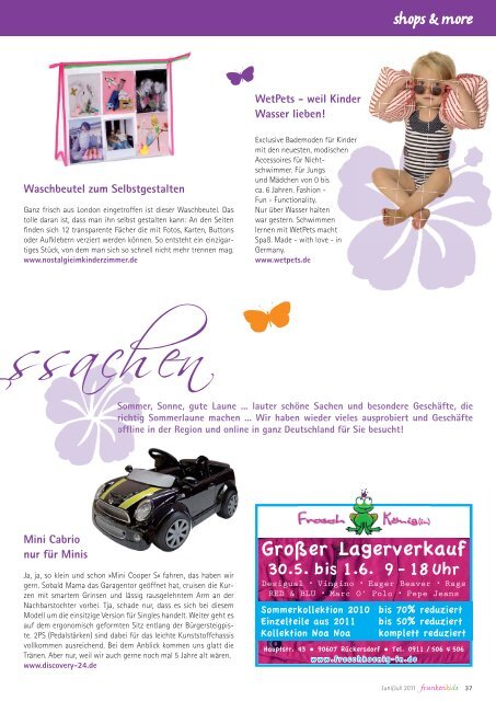 Download als PDF (ca. 15,1 MB) - Familienmagazin frankenkids