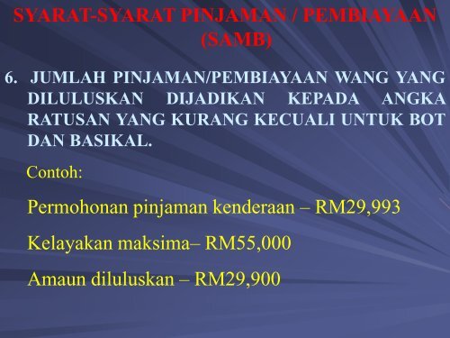 Tatacara Pinjaman Kenderaan-new jun09 - NRE