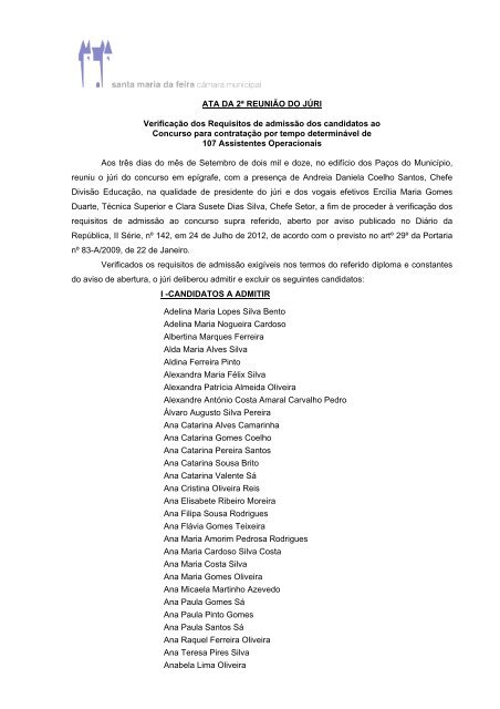 Ata VerificaÃ§Ã£o dos Requisitos.pdf - CÃ¢mara Municipal de Santa ...