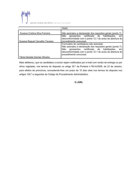 Ata VerificaÃ§Ã£o dos Requisitos.pdf - CÃ¢mara Municipal de Santa ...