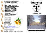 Elternbrief 15- Weihnachten 2010 - Johannes-Tews-Grundschule