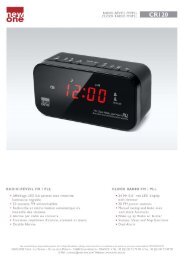 NEW-ONE CR3181 CLOCK RADIO CR120.psd