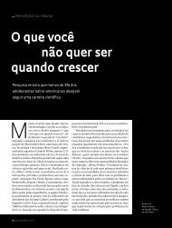 O que vocÃª nÃ£o quer ser quando crescer - Revista Pesquisa FAPESP