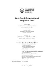 Cost-Based Optimization of Integration Flows - Datenbanken ...