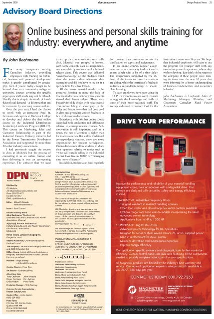 DESIGN PRODUCT NEWS - DPN Staff