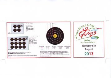 Field Archery Score Card