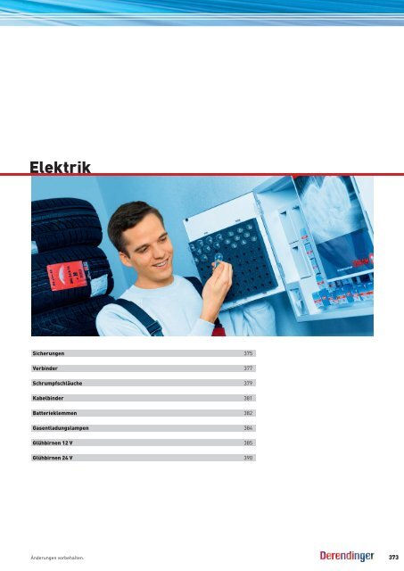 Elektrik - Derendinger