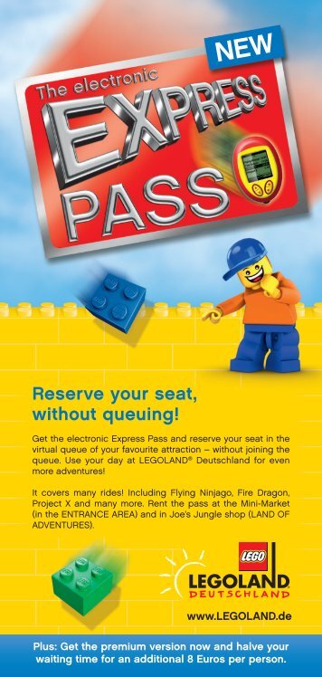 Reserve your seat, without queuing!