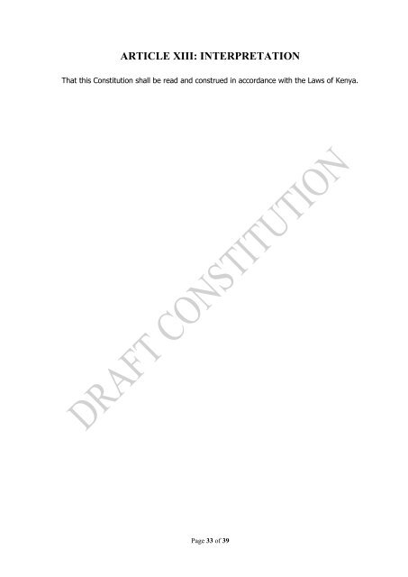 SOTTUC Draft Constitution. - Taita Taveta University College