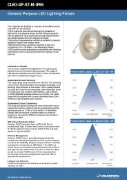 CLED-GP-ST-M-IP65 - Crestron