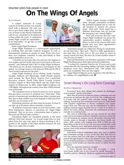 Cover_Jan 05 (Page 2) - The Parklander Magazine