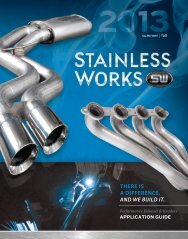 O Stainless Works Collector Adapter 3-Bolt 2-1//2in OD Tubing 2-1//2in OD Outlet