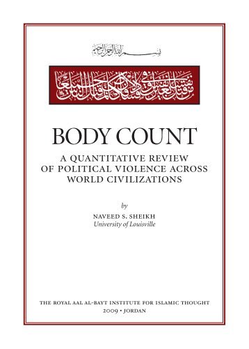 body count - The Royal Islamic Strategic Studies Centre