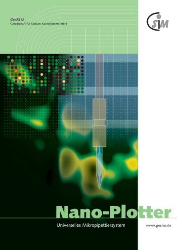 Nano-Plotter - GeSiM mbH