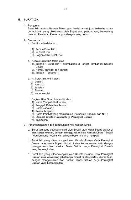 73 LAMBANG DAERAH PEMERIN