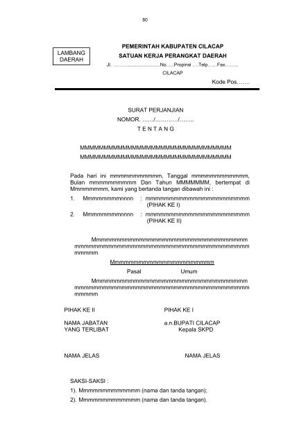 79 4. Bentuk/Model Naskah