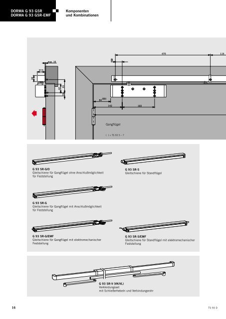 Produktinformation DORMA TS93 - Herling Baubeschlag GmbH