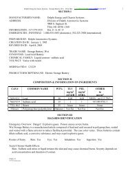 AC Delco MSDS - Battery Web