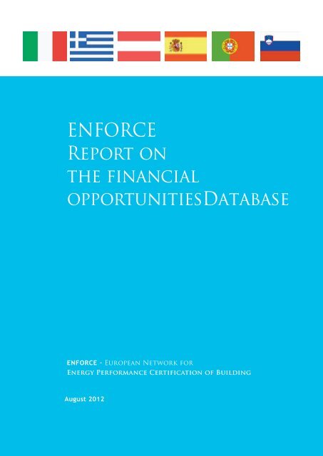 ENFORCE Report on the financial ... - Enforce.een.eu
