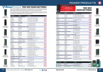 power products - Chief Supply