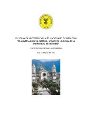 xiv jornadas interseccionales nacionales de urologÃ­a - Sociedad ...