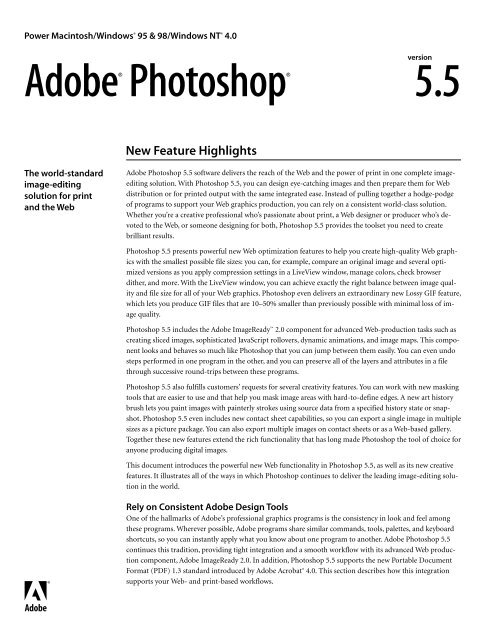 adobe photoshop 5.5 brushes