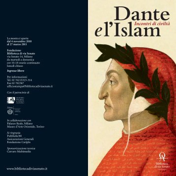 Dante e l'Islam - Fondazione Biblioteca di via Senato